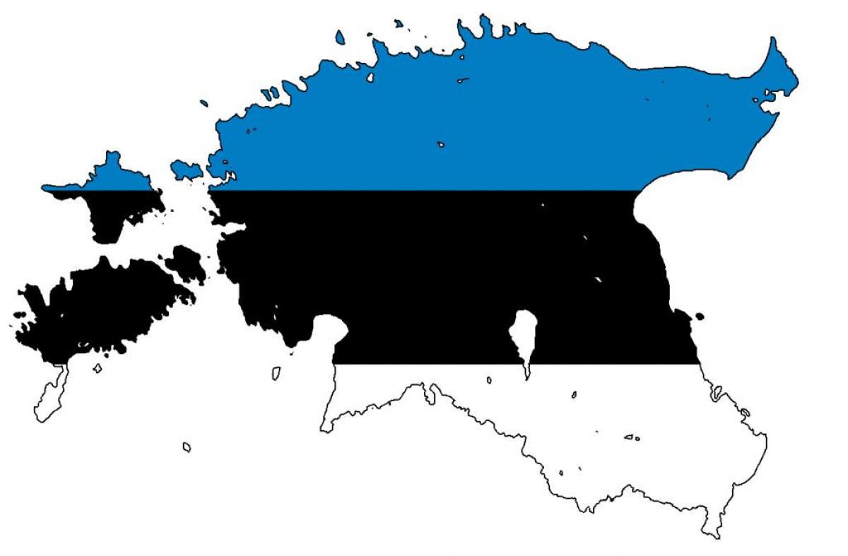 نقشه پرچم استونی